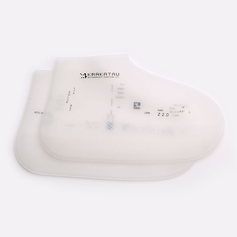 Водозащитные чехлы на обувь KRAKATAU HU29-4 (Hu29-4 white)  - цена, описание, фото 1